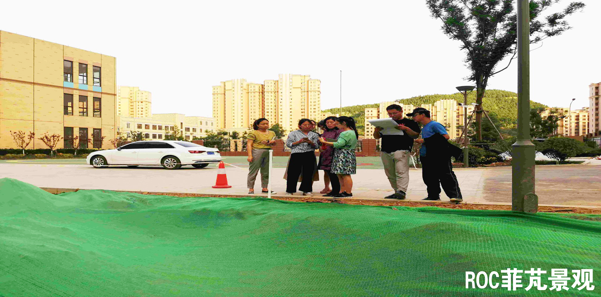 記西江華府第一幼兒園景觀設(shè)計施工一體化項目開工6.jpg